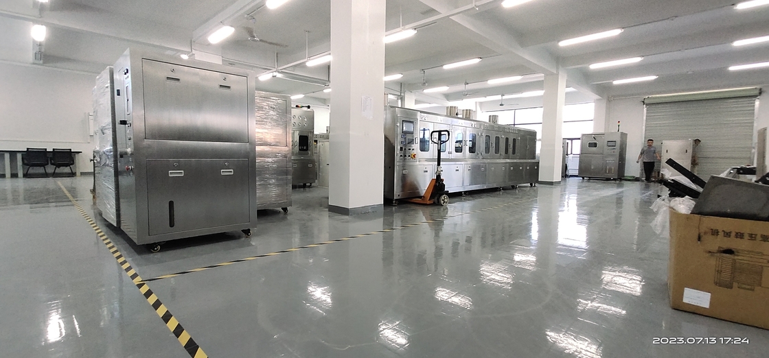 เครื่องทําความสะอาด Stencil 1000L/min พร้อมกระดานฉีดข้างสอง 360° หมุน Isobaric Spray ทําความสะอาด