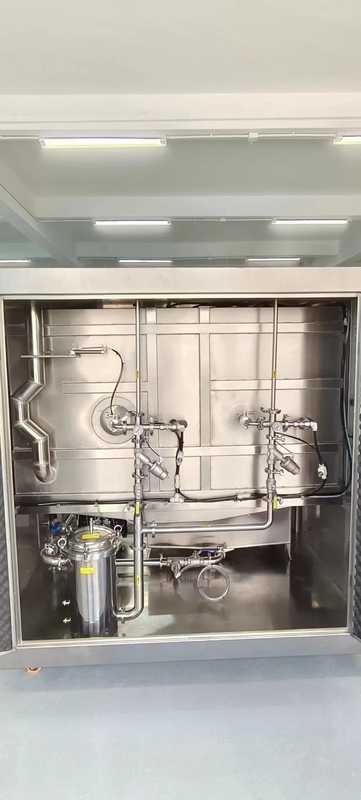 เครื่องทําความสะอาด Stencil 1000L/min พร้อมกระดานฉีดข้างสอง 360° หมุน Isobaric Spray ทําความสะอาด