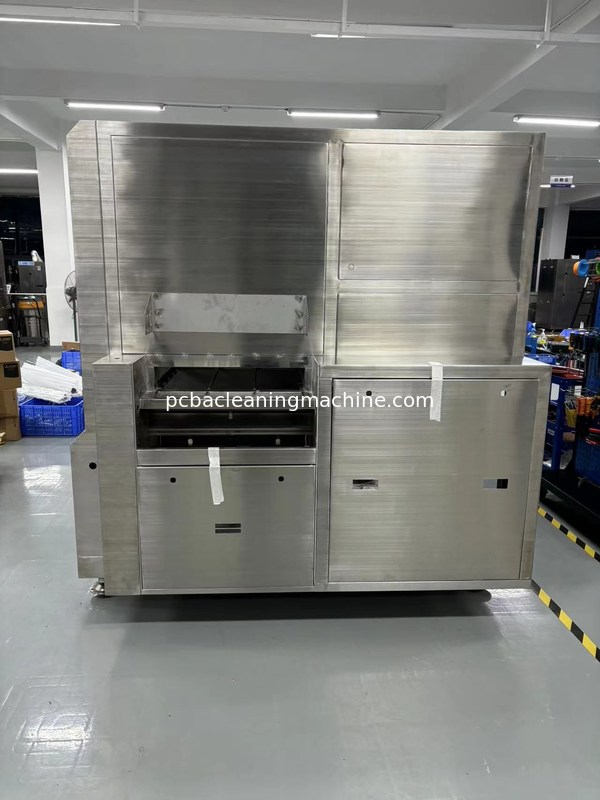 เครื่องทําความสะอาด PCB แบบ AC380V/3p/50/60Hz ความเร็วคอนเวียร์ 100-150cm/min