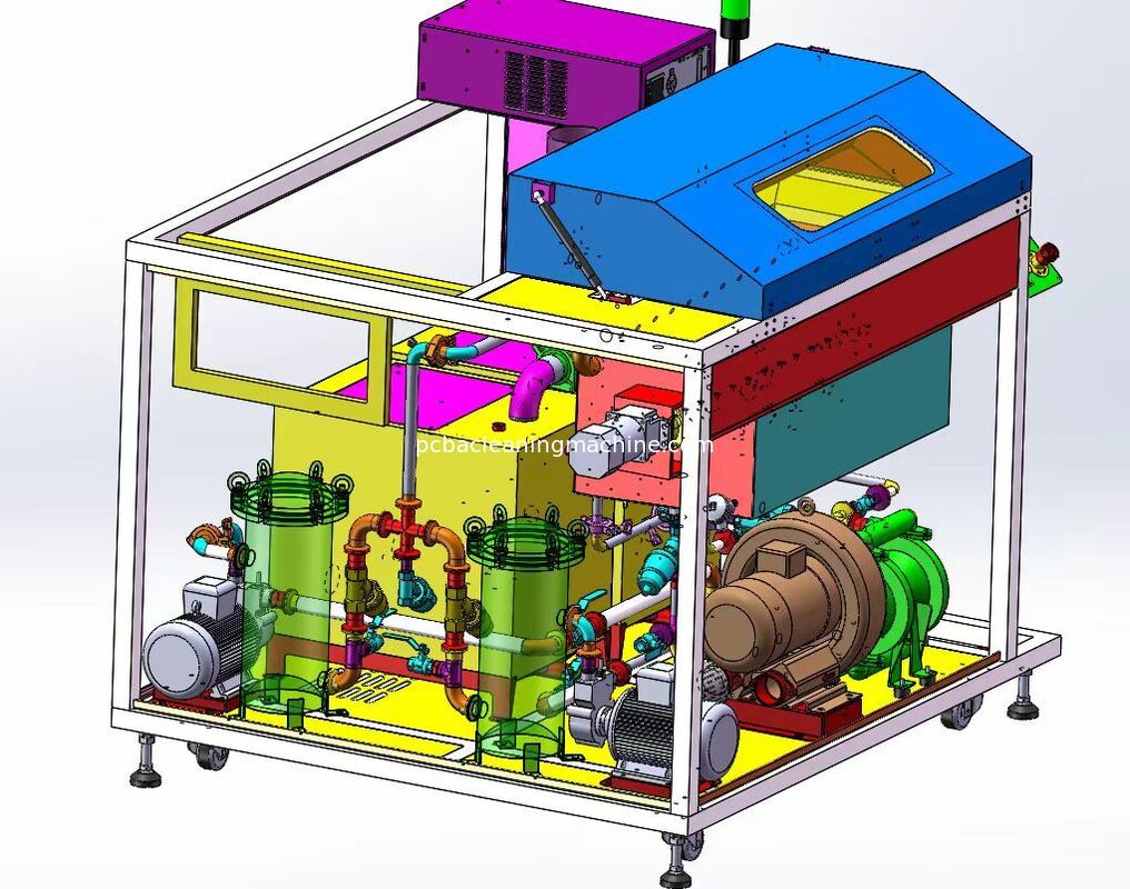 Pallet Clean Pallet Cleaning Machine Featuring PLC Control With Touchscreen Interface And Acid Base Chemical Cleaning Agent For Maintenance
