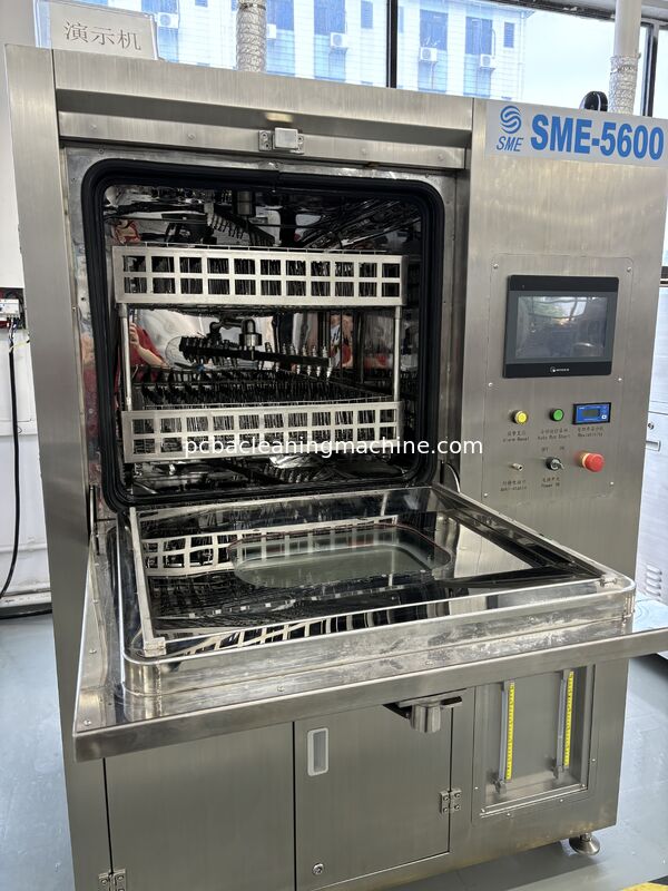 อัตโนมัติ SME-5200 พร้อมหน่วยล้าง หน่วยล้าง หน่วยแห้ง หน่วยตะกร้าทำความสะอาดแบบหมุน หน่วยควบคุมไฟฟ้า ทำความสะอาดอุปกรณ์ติดตั้งแห้ง พร้อม