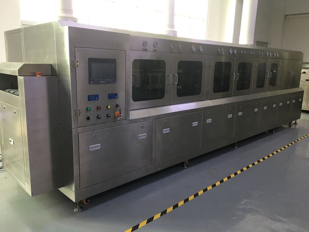 Sus304 Semiconductor pacakging flux เครื่องล้างสารเคมีความกว้างสุทธิ 600 มม. สำหรับชิ้นส่วน IGBT, IPM และ LEADFRAME
