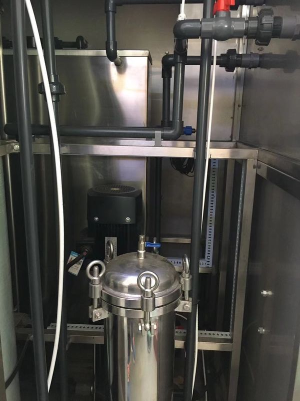 EDI Deionized Water Machine 1000L DI เครื่องทำน้ำระบบ Reverse Osmosis สำหรับล้าง PCBA