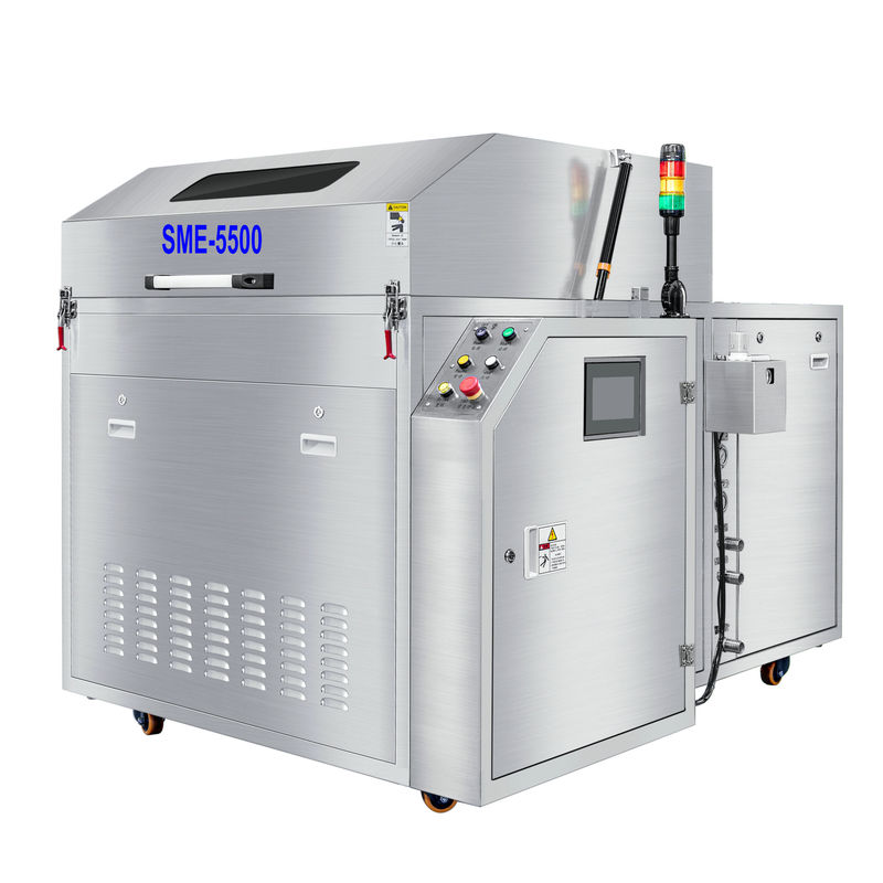 SME-5500 ขนาดใหญ่ N2 เตาอบ Reflow คูลเลอร์ฟลักซ์ทำความสะอาดเครื่อง 100L ถังของเหลวสำหรับเครื่อง Smt Tamura Heller JT