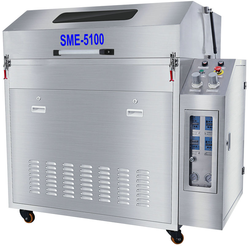SME 5100 เครื่องซักผ้าตัวทำละลาย 50L ถังตัวทำละลาย CE UL เครื่องทำความสะอาดถาดลม