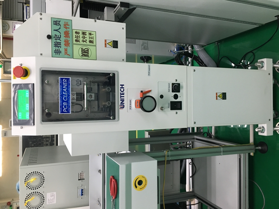 สีขาว 300 มม PCB สะอาด แอนติสแตติก แอดซีเวช์กระดาษม้วน PCB Inline Surface Cleaning Machine กระดาษม้วน