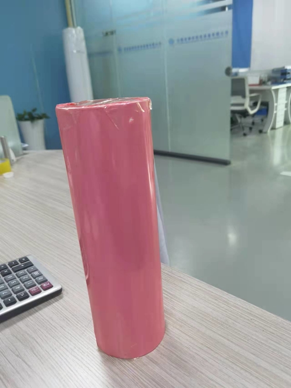 กระดาษขาวม้วนกว้าง 300 มม. เครื่องทำความสะอาดแผงวงจรไฟฟ้า 20 ม. กระดาษกาวไร้คม ESD
