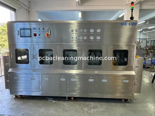 เครื่องทําความสะอาด PCB ออนไลน์สายสเปรย์ SME-6140P