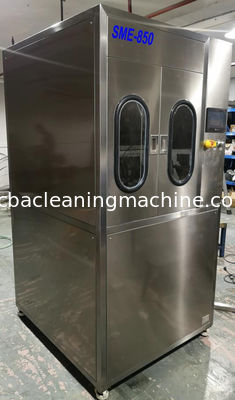 smt บัดกรีวางลายฉลุด้านล่างอัลตราโซนิกและเครื่องทำความสะอาดสเปรย์ของเหลวน้ำทั้งสองข้าง